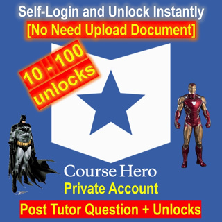 CourseHero บัญชีส่วนตัวของ Course Hero