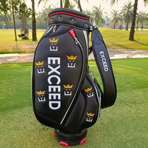 11golf-ถุงกอล์ฟ-exceed-logo-golf-bag-pu-ขนาดใหญ่-9-5-นิ้ว