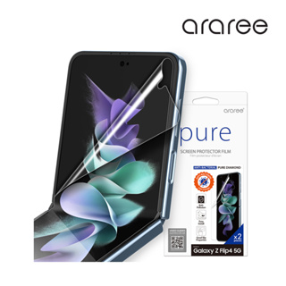 ARAREE ฟิล์ม Galaxy Z Flip4 PURE DIAMOND : Clear