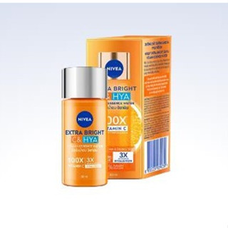 ใหม่! NIVEA EXTRA BRIGHT C&amp;HYA VITANIM ESSENCE WATER (30 ML.) นีเวีย ซี แอนด์ ไฮยา โลชั่นน้ำตบ วิตามิน