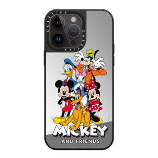 CASETiFY [App Exclusive] Mickey &amp; Friends Entourage Case 14 Pro Max - Silver  [Pre-order]