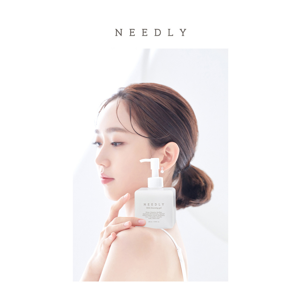 needly-mild-cleansing-gel-นีดลี่-คลีนซิ่งเจล-ทำความสะอาดผิวหน้า-เจลล้างหน้า-อ่อนโยน-คลีนซิ่ง-ผิวหน้า-235-ml