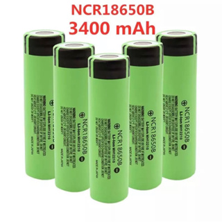 แบตเตอรี่ Li-ionBattery type : NCR18650B สำหรับอุปกรณ์อิเล็กทรอนิกส์ ไฟฉาย ต่อพ่วง เพาเวอร์แบงค์