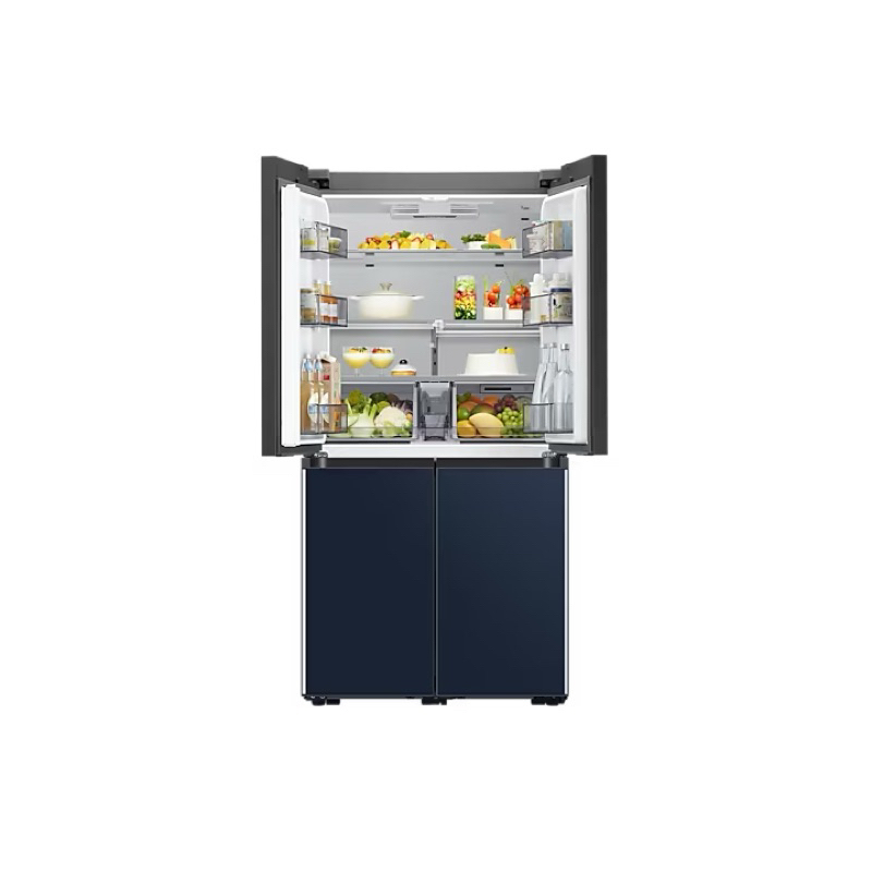 samsung-ตู้เย็น-4-ประตู-multidoor-21-2-คิว-rf60a91r177-พร้อม-triple-cooling-bespoke-design-599l-รุ่น-rf60a91r177-st