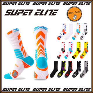 ถุงเท้า Super Elite &gt;&gt;&gt; มีให้เลือก 13สี เหมาะสำหรับใส่ออกกำลังกาย - เล่นกีฬาต่างๆ  |  ʌ