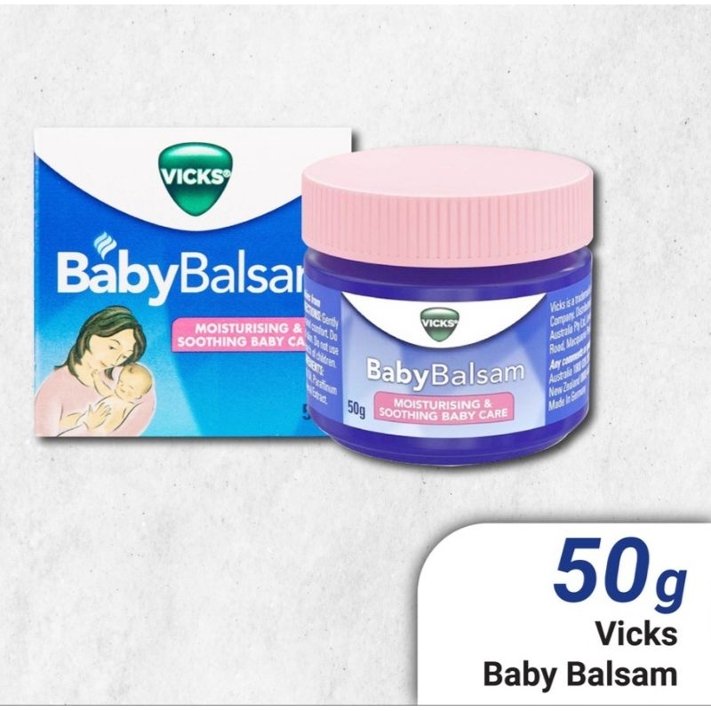 ภาพหน้าปกสินค้าจัดโปร พร้อมส่ง Vicks Baby Balsam 50g พร้อมส่ง ราคาส่งทักแชต ล้อตexp. 07/25