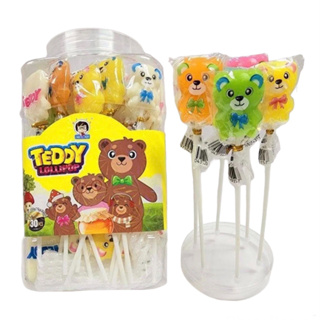 🧸Hepin Teddy Lollipop 30pcs | เฮปิน อมยิ้มหมีเท็ดดี้