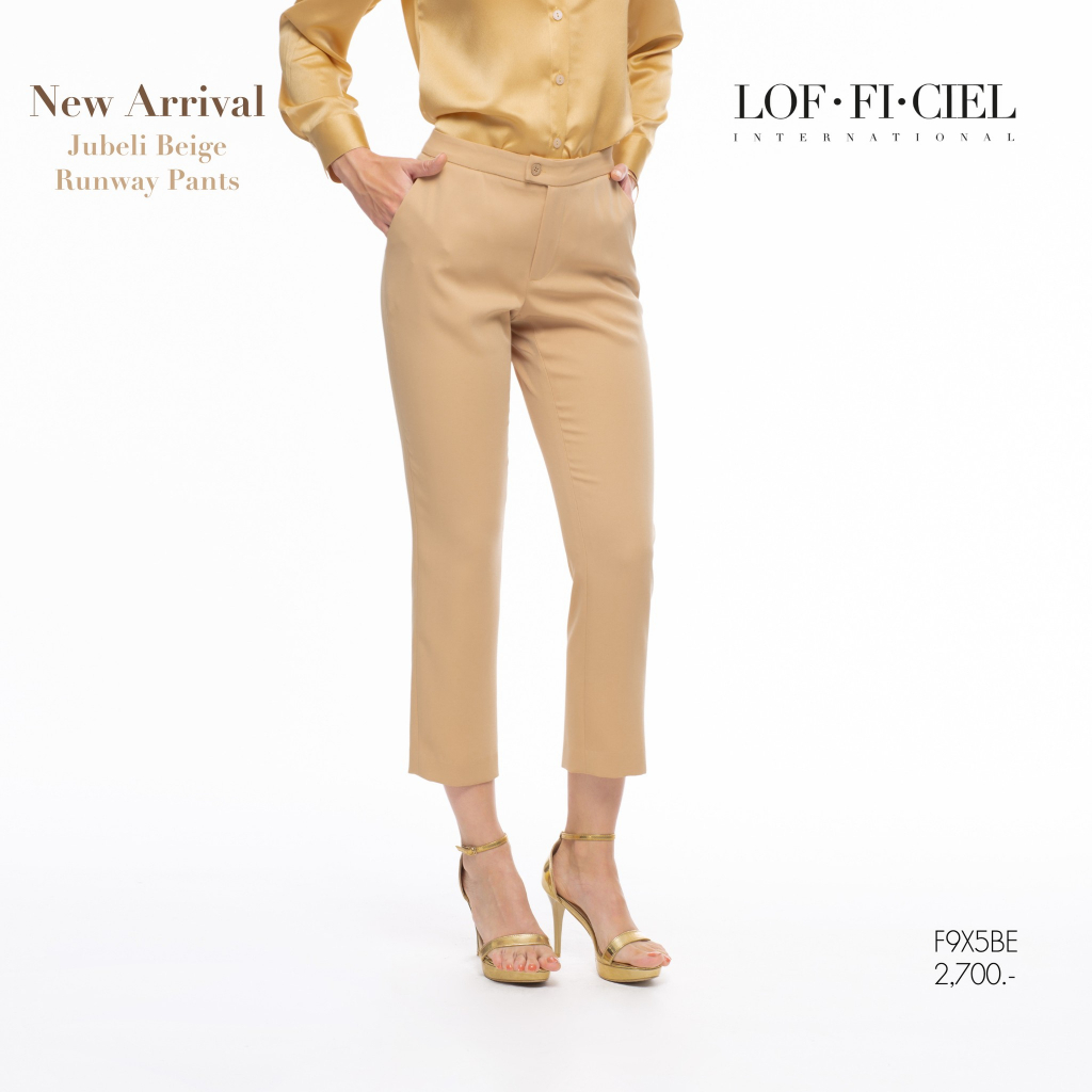 lofficiel-กางเกงขาวยาว-กาง-เ-กงผู้หญิง-business-pants-f9x5be