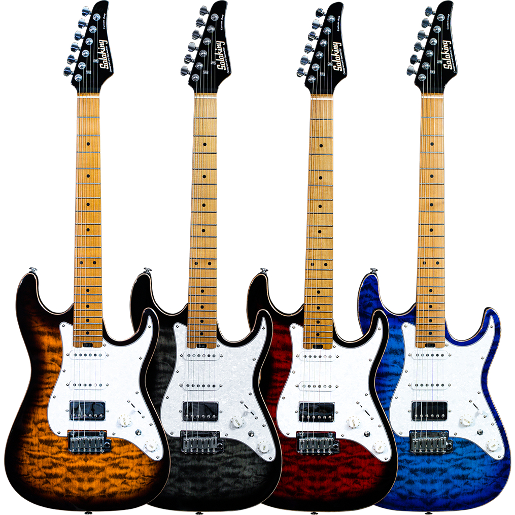 soloking-ms-3-strat-quilted-electric-guitar-กีตาร์ไฟฟ้า-โซโลคิง-ทรง-st-แถมฟรี-กระเป๋า-ปิ๊ก-สายสะพาย