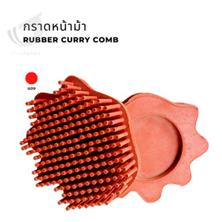 กราดหน้าม้า Rubber curry comb