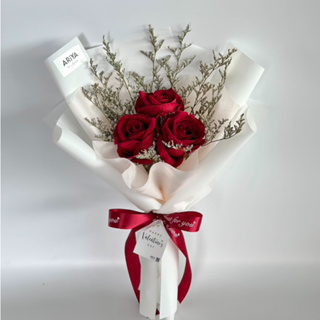 R3 ดอกกุหลาบ ดอกไม้วาเลนไทน์ ของขวัญ วันเกิด ของขวัญ วัน ครบรอบ