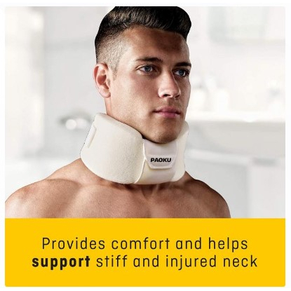 paoku-neck-support-เฝือกรองต้นคอลดปวดคอ-1กล่องบรรจุ1ชิ้น