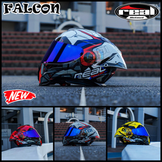 ภาพหน้าปกสินค้ากดรับโค๊ชส่วนลด 100 บาท หมวกกันน็อค REAL FALCON หุ่นยนต์ มีให้เลือก 4 สีค๊าฟฟ ที่เกี่ยวข้อง