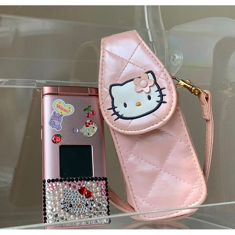 hello-kitty-mobile-phone-holder-กระเป๋าคิตตี้ใส่มือถือ