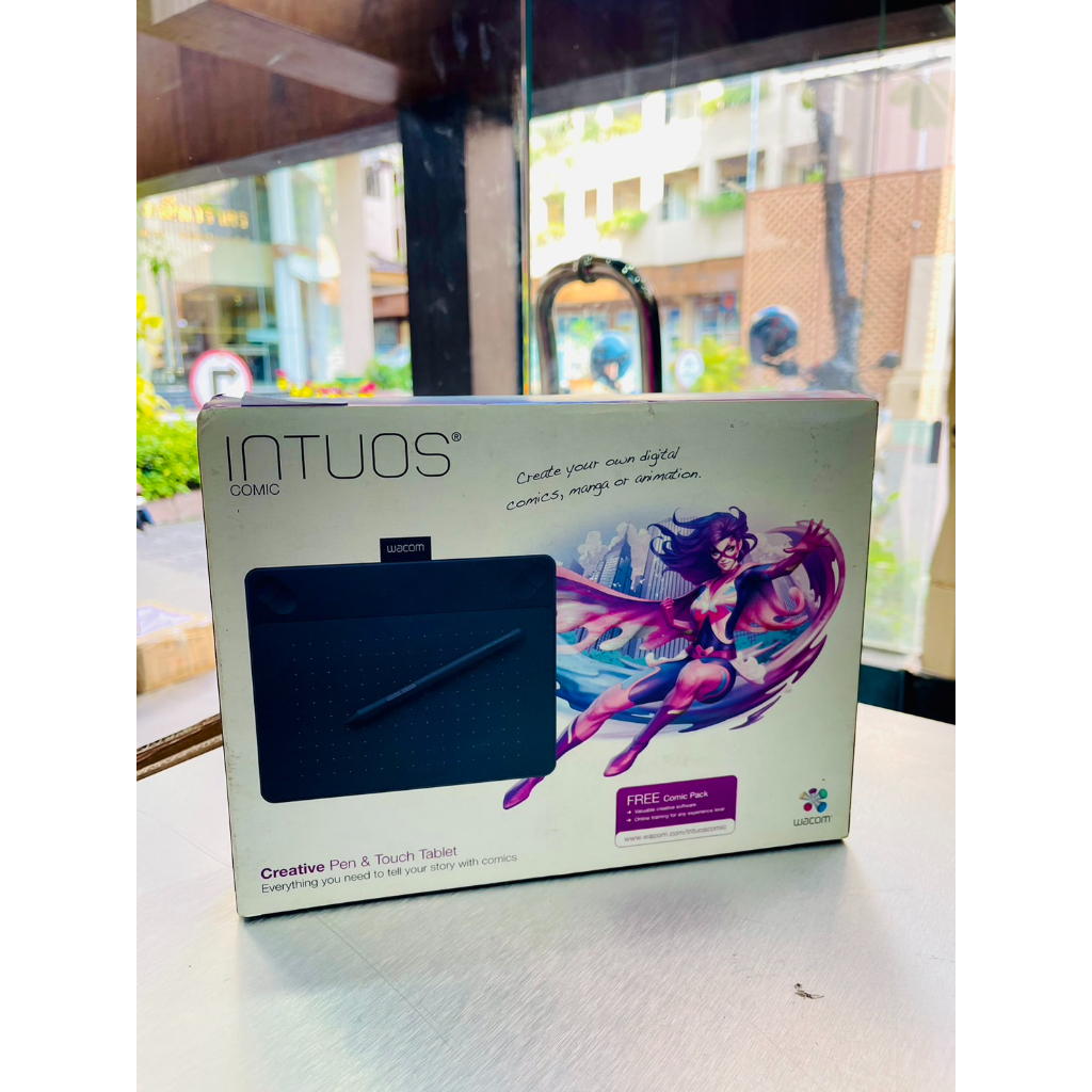 intuos-comic-pt-small-wacom-cth-490-k1-เมาส์ปากกา-cth-490-k1-cx-black-sale-ลดล้างสต๊อก-ราคาพิเศษ