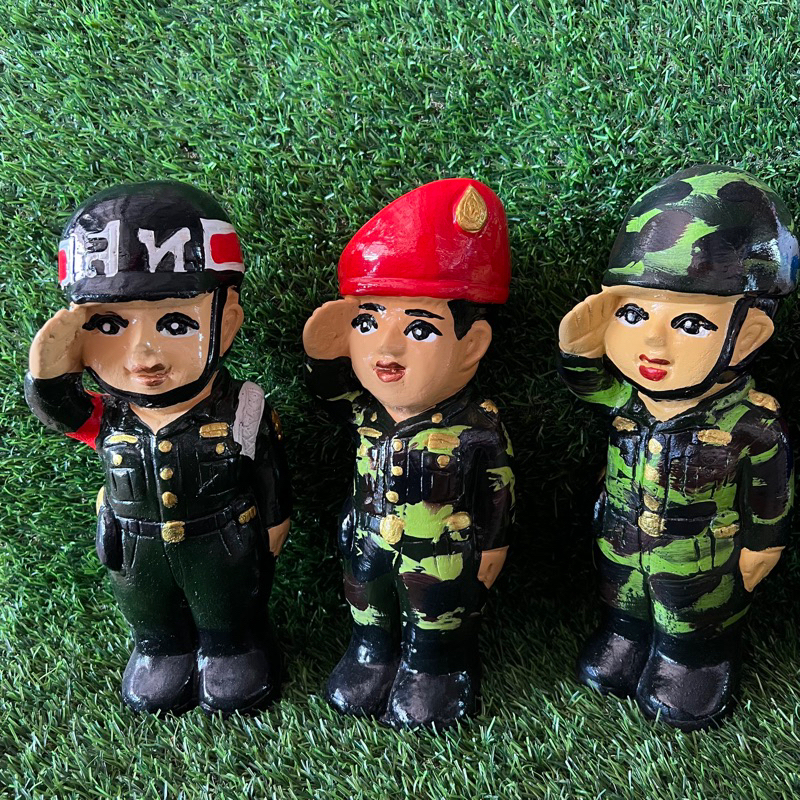 ตุ๊กตาทหาร-ทหารบก-ทหารอากาศ-ชาย-หญิง