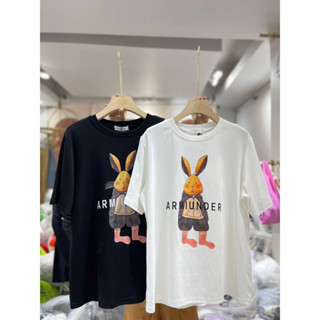 เสื้อยืดลายกระต่าย ARMIUNDER 🐇ป้าย its me basic