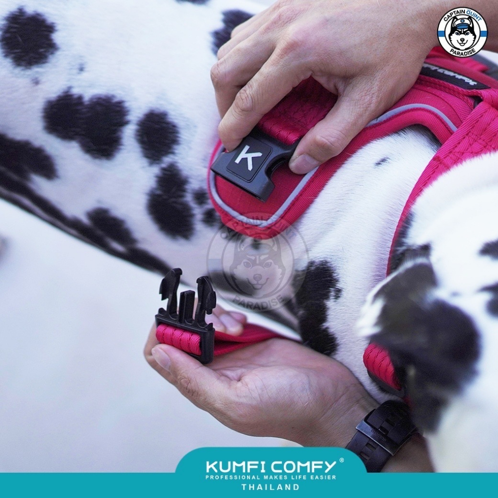 kumfi-comfy-sport-outdoor-harness-สายรัดตัวสุนัขเอาท์ดอร์-รุ่นใหม่