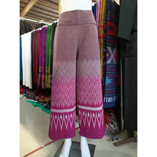 ภาพขนาดย่อของภาพหน้าปกสินค้าSPS กางเกง กางเกงขาตรง ผ้านุ่ม สีไม่ตก ทรงขากระบอก ใส่เอว 26-38 นิ้ว ผ้าฝ้ายหมักโคลน กางเกงลายไทย กางเกงผ้าฝ้าย จากร้าน siampasin บน Shopee ภาพที่ 6