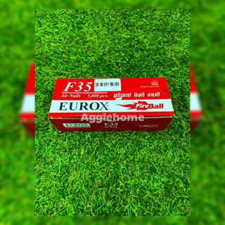 EUROX ตะปูยิงไม้ ขาเดี่ยว รุ่น F35 ตะปู ( 5000 pcs) ความยาว 35 มม. ยิงเเผ่นไม้ เเผ่นไม้อัด แผ่นไม้ ฝ้ากระเบื้อง ตะปูลม