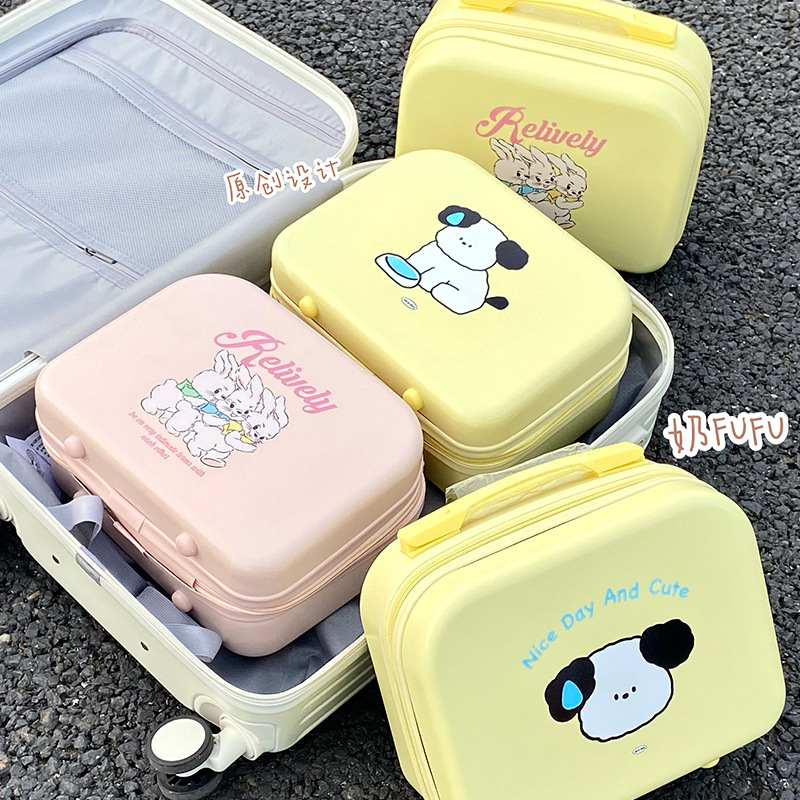 พร้อมส่ง-ins-luggage-cute-กระเป๋าเดินทาง-กระเป๋าเดินทางใบเล็ก