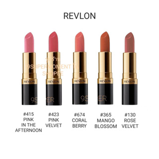 ภาพหน้าปกสินค้าREVLON เรฟลอน ซุปเปอร์ลัสทรัส ลิปสติก เลือกสีได้ ที่เกี่ยวข้อง