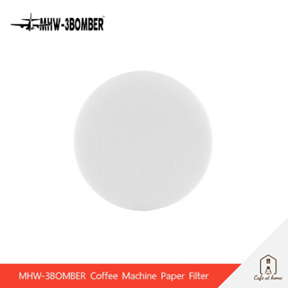 MHW-3BOMBER Coffee machine Paper Filter กระดาษกรองกาแฟทรงกลม ใช้ได้กับ moka pot / cold brew