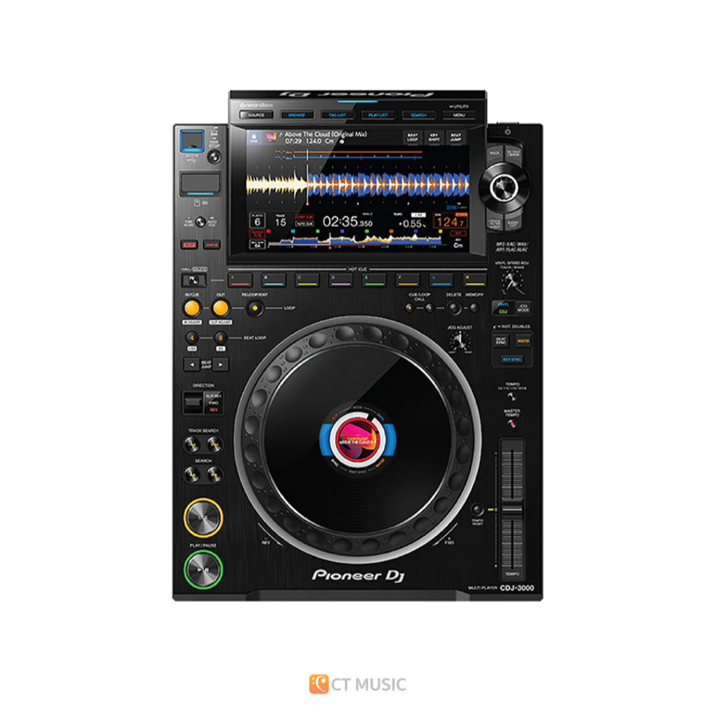 ใส่โค้ดลด-1000บ-pioneer-cdj-3000-ดีเจ-คอนโทรลเลอร์-ประกันศูนย์มหาจักร-pioneer-dj-cdj3000