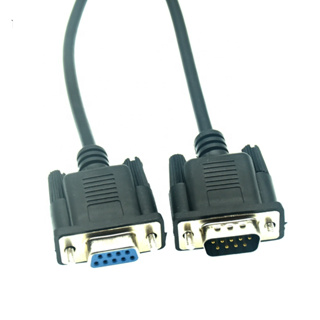 ภาพขนาดย่อของภาพหน้าปกสินค้าสาย DB9 RS232 Serial Cable - M/F (BLACK) ความยาว 1.8M/3M/5M/10M จากร้าน buyokshop บน Shopee