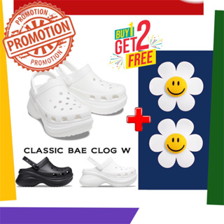สินค้า SCH รองเท้า CROCS  Women\'s Crocs Classic Bae Clog รุ่นใหม่ใส่แล้วสูง สูงแท้ แม่ชมคอนเฟิร์ม..(สินค้าพร้อมส่ง)