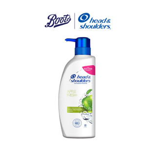 Head &amp; Shoulders เฮด แอนด์ โชว์เดอร์ แชมพู แอปเปิ้ล เฟรช 370 มล.