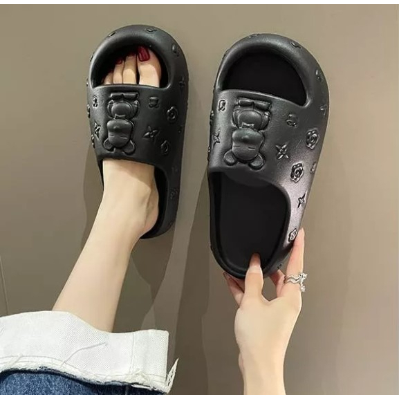 ภาพสินค้าพร้อมส่ง รองเท้าแตะลายหมี รองเท้าแตะแฟชั่นน่ารัก รองเท้าพื้นนิ่ม รองเท้าสไตล์เกาหลี SHO-2338 จากร้าน sunbalee บน Shopee ภาพที่ 7