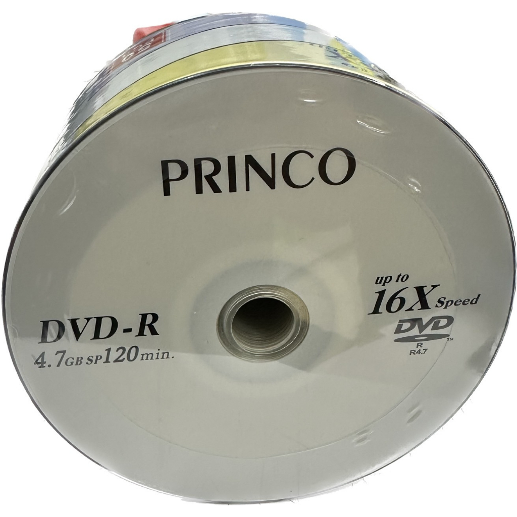 DVD-R PRINCO (50/PACK)/ของเเท้ผลิดประเทศไต้หวัน | Shopee Thailand