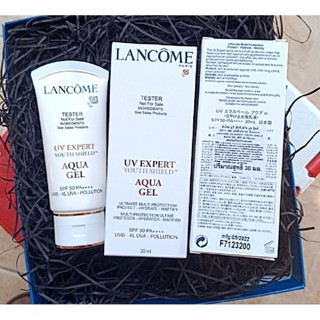 ลังโคม กันแดดสูตรเจล Lancome UV Expert Aqua Gel 30 ml (กล่องเทส ผลิต 05/2022 ค่ะ)