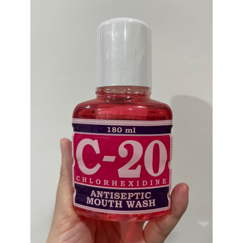 C20 Antiseptic Mouth Wash 180ml Shopee Thailand