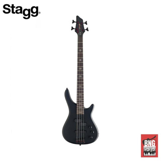 STAGG BC-300GBK กีตาร์เบสไฟฟ้า แบรนด์ดังจากเบลเยี่ยม เสียงดีสุดๆ