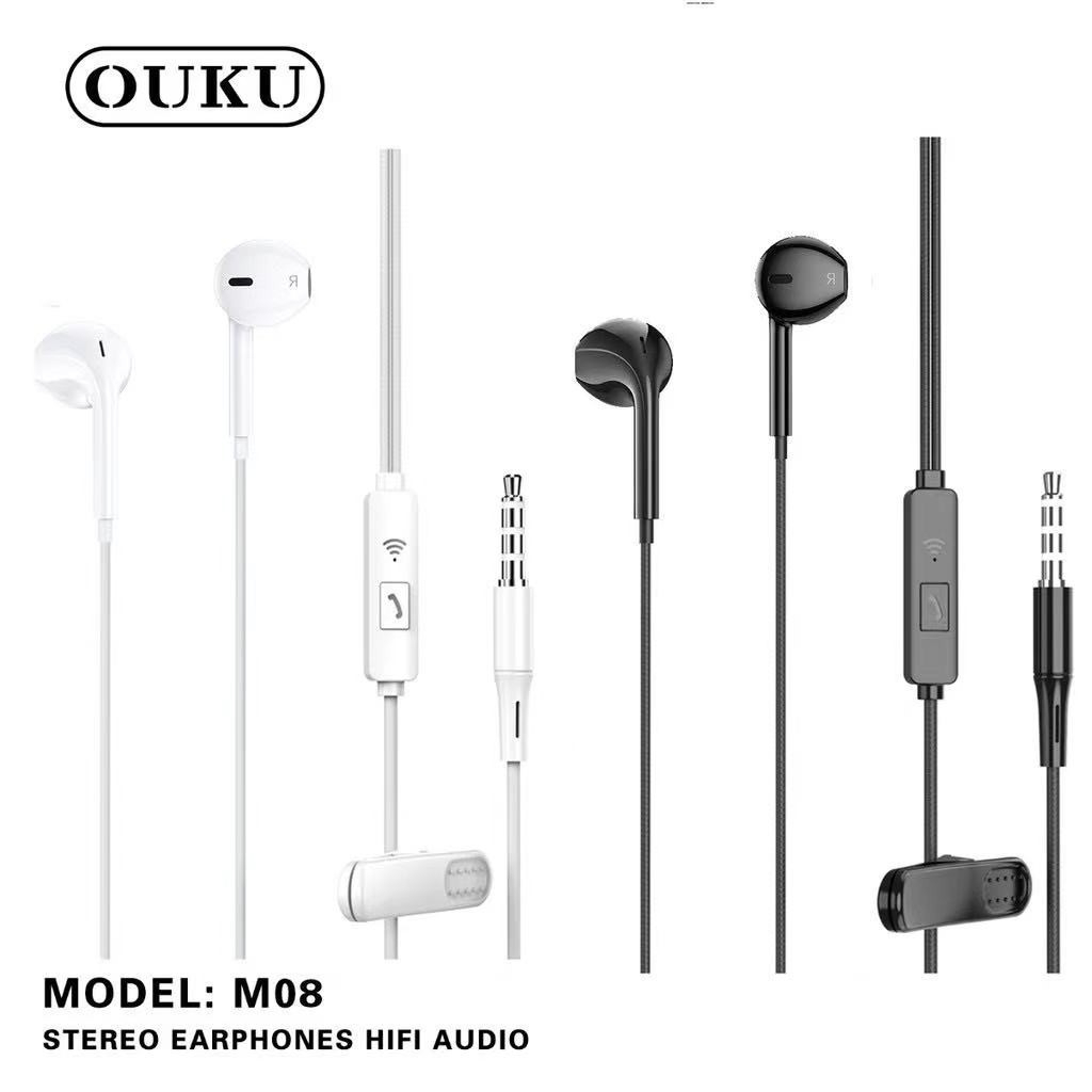 ouku-m09-หูฟังแบบสาย-หูฟังมีไมค์-หูฟังทรงไออโฟนน-หูฟังราคาถูก-คุณภาพสูง-ทนมาก-270166