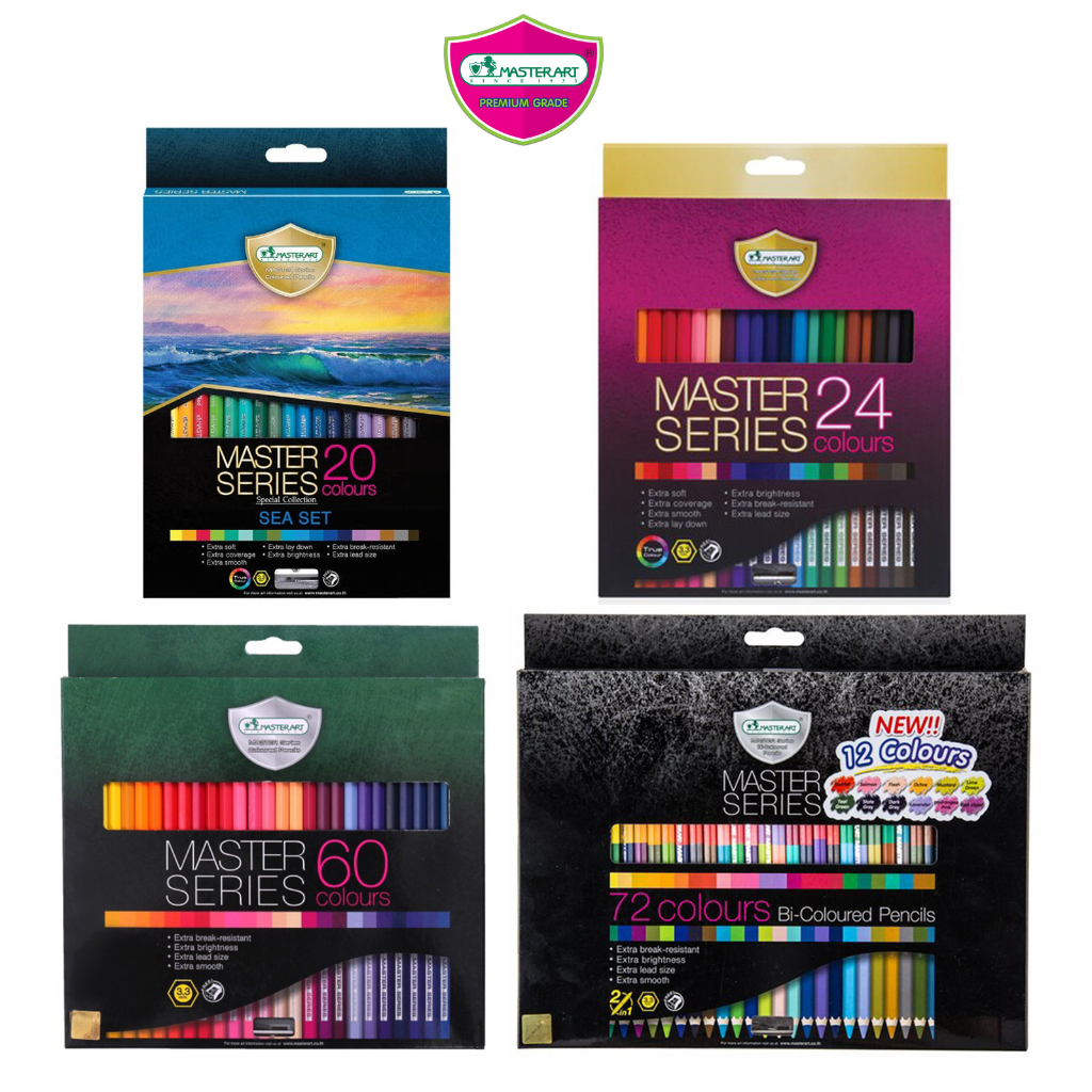 ดินสอสีไม้มาสเตอร์อาร์ต-มาสเตอร์ซีรีย์-master-art-master-series-colour-pencil