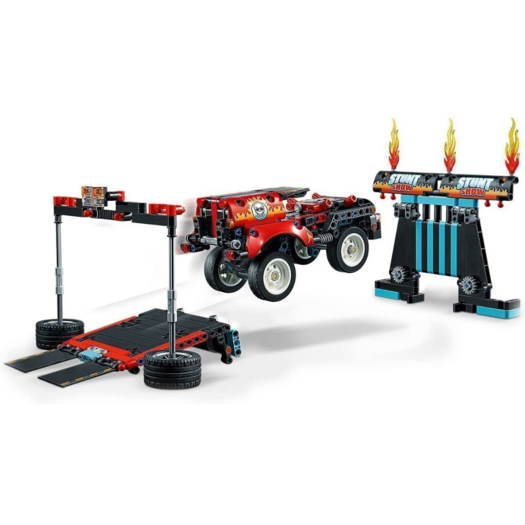 lego-technic-42106-บล็อกโชว์รถบรรทุกและจักรยานผาดโผน