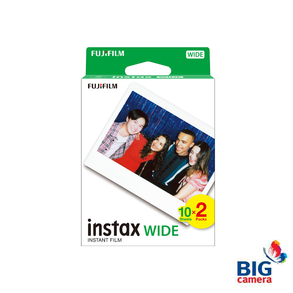 fujifilm-instax-wide-film-10-2-instant-film-ฟิล์มขอบขาว-20-แผ่น-ของแท้-fuji-th