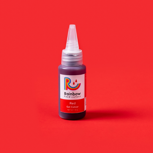 Red Rainbow gel food color Shopee Thailand