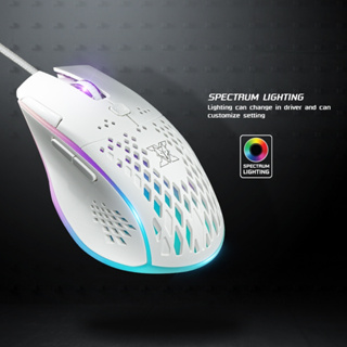 ภาพหน้าปกสินค้าNUBWO X42 SOLAKA RGB Mouse Macro (G7_233) เมาส์มาโคร เมาส์เกมมิ่ง Mouse Gaming RGB เมาส์มีสาย เมาส์ ที่เกี่ยวข้อง