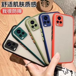 เคสขอบสีหลังด้านHUAWEI Y7A Y6 2019 Y7 2019 Y9 2019 Y6S Y9S Y9PRIME NOVA3I NOVA5T Y6P Y7P ขอบนิ่ม 025