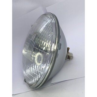 ดวงไฟหน้า ไฟหน้า Sealed Beam 12V 3ขา 50/60W กลม ใหญ่ ขนาดประมาณ 7 นิ้ว