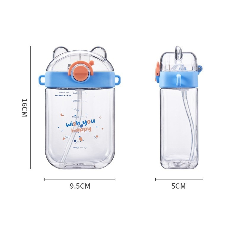 กระบอกน้ำ-ขวดน้ำเด็ก-ขนาก-470ml-มียางซิลิโคน-กันลื่น-ฝาล็อค-ทำไม่รั่ว-ไม่ซึม