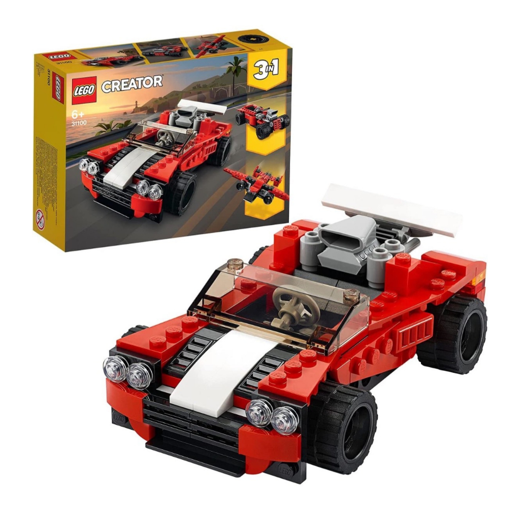 lego-creator-รถสปอร์ต-31100-บล็อกของเล่นเครื่องบิน