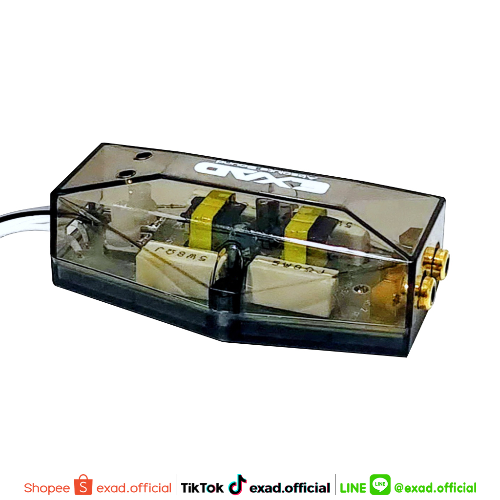 impedance-line-convertor-exad-ex-adt65-กล่องแปลงสัญญาณ-hi-to-low-อะแดปเตอร์แปลงสัญญาณ-จากสายลำโพงเป็นสาย-rca