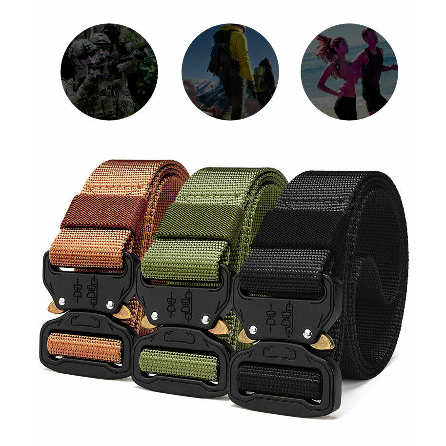 ราคาและรีวิวUNITBOMB เข็มขัดทางยุทธวิธี สายไนล่อน Tactical belt