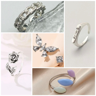💍 พร้อมส่ง  💍 แหวนแฟชั่น ลายสวยงาม ดูดี มีระดับ