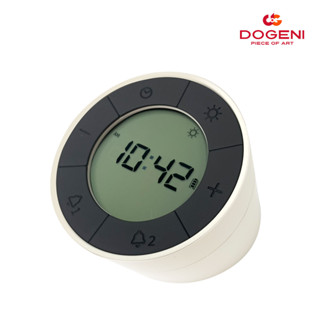 DOGENI นาฬิกาดิจิตอล รุ่น TDP005WT นาฬิกาปลุกตั้งโต๊ะ พร้อมโคมไฟ LED